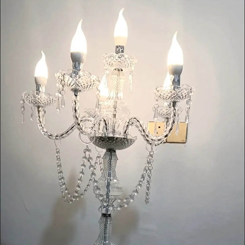 Wedding Supply Decor - مصابيح شموع فاخرة عصرية لتزيين طاولات