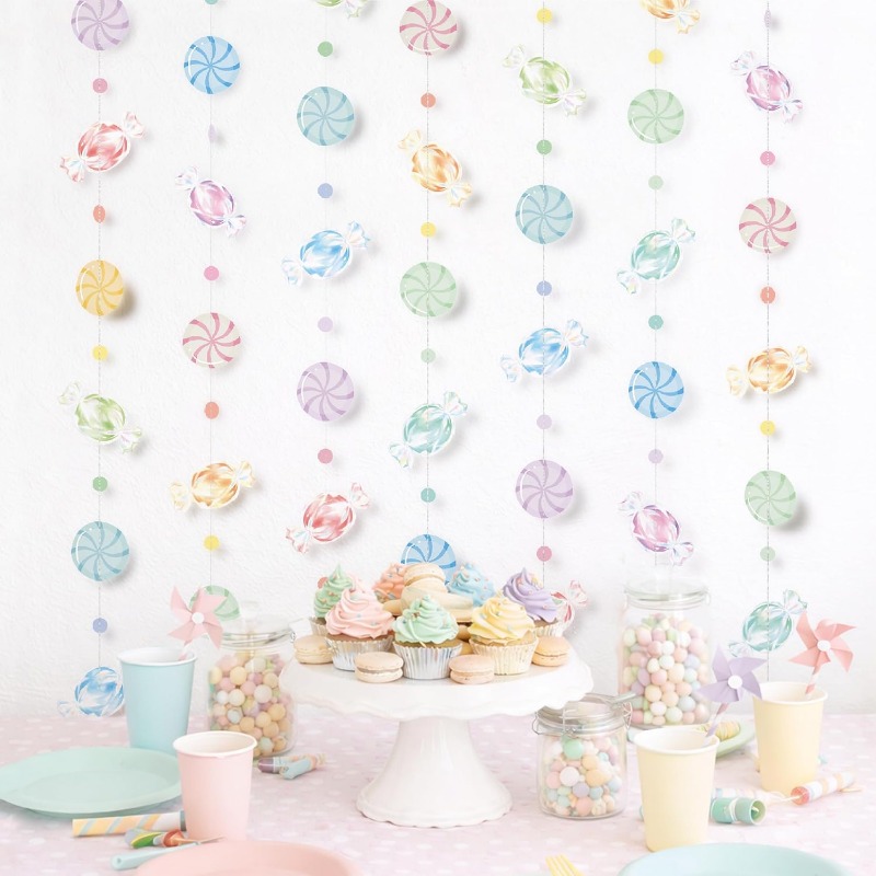 زينة حفلات كاندي لاند، أكاليل  - مراجعة Wedding/Event Supply Store وسعره