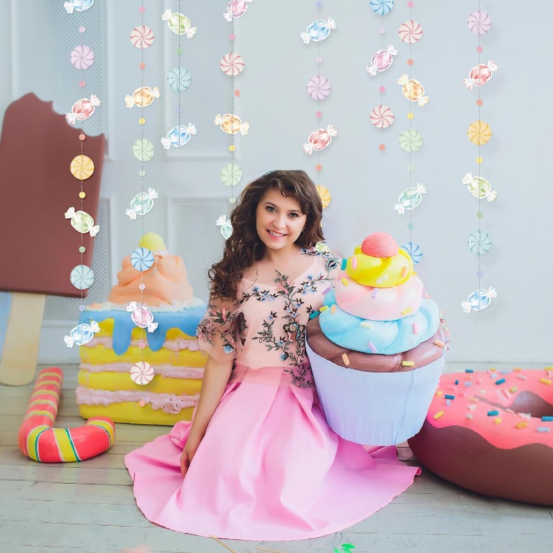زينة حفلات كاندي لاند، أكاليل  - مراجعة Wedding/Event Supply Store وسعره