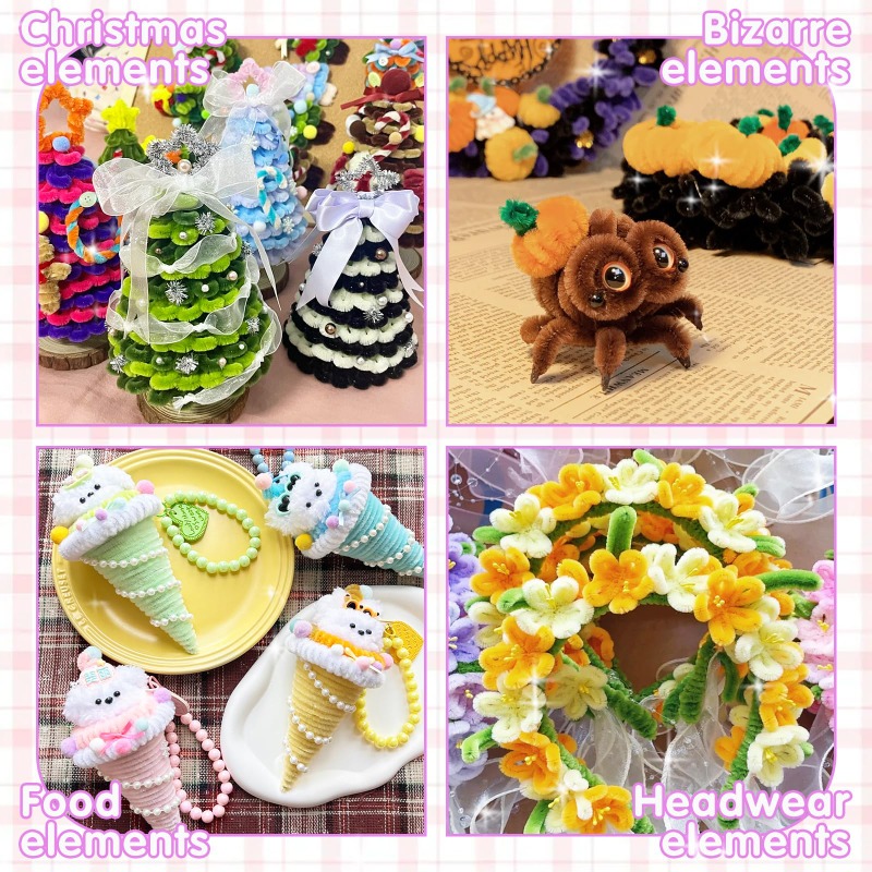 منظفات الأنابيب الشينيل، أعواد - مراجعة Wedding Supply Decor وسعره