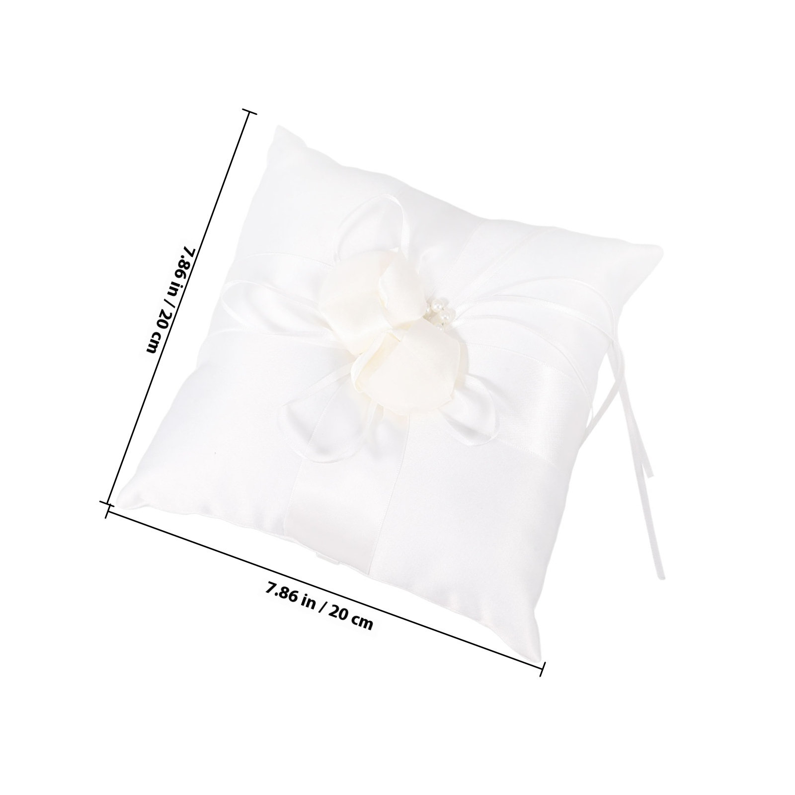 وسادة خاتم العروس مقاس 20x20 س - مراجعة Ring Bearer Pillow وسعره